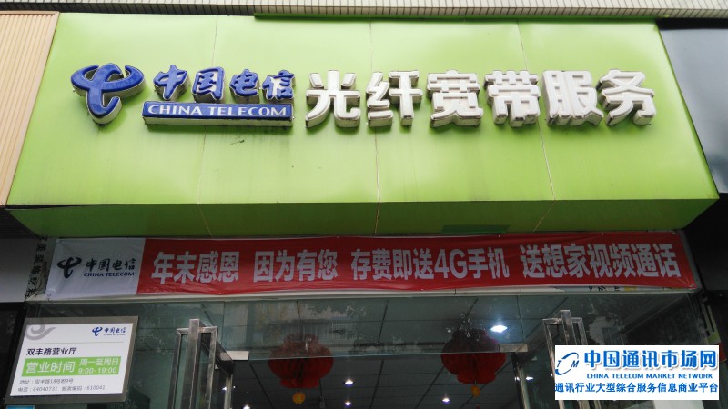 双丰路电信营业厅店招