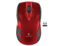 罗技（Logitech） M545 无线鼠标 红色