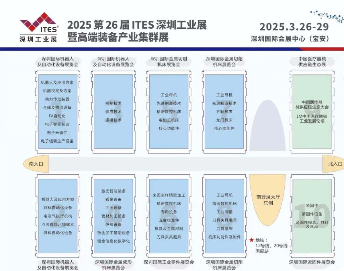 2025 ITES深圳机器人及自动化设备展览会